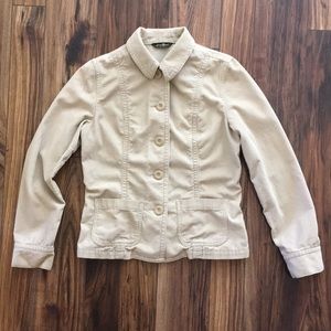 Eddie Bauer Tan Corduroy Jacket